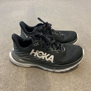 Hoka One One Mach 5 Running Shoes Womens Size 7 Black Cushioned Mesh Sneakers